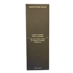 TwentyNine Palms Facial Cleanser 3.3oz Discontinued‎ Luxury Jared Leto Brand